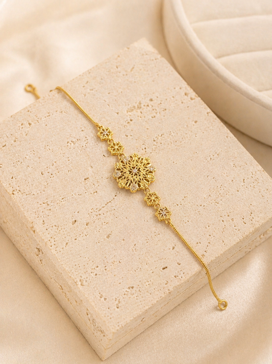 Golden Bloom Bracelet