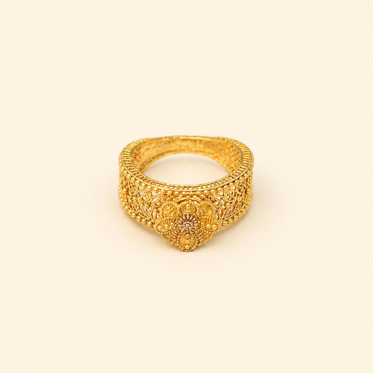 Golden Heart Ring