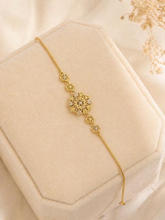Golden Bloom Bracelet