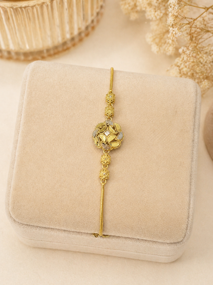 Golden Orbit Bracelet