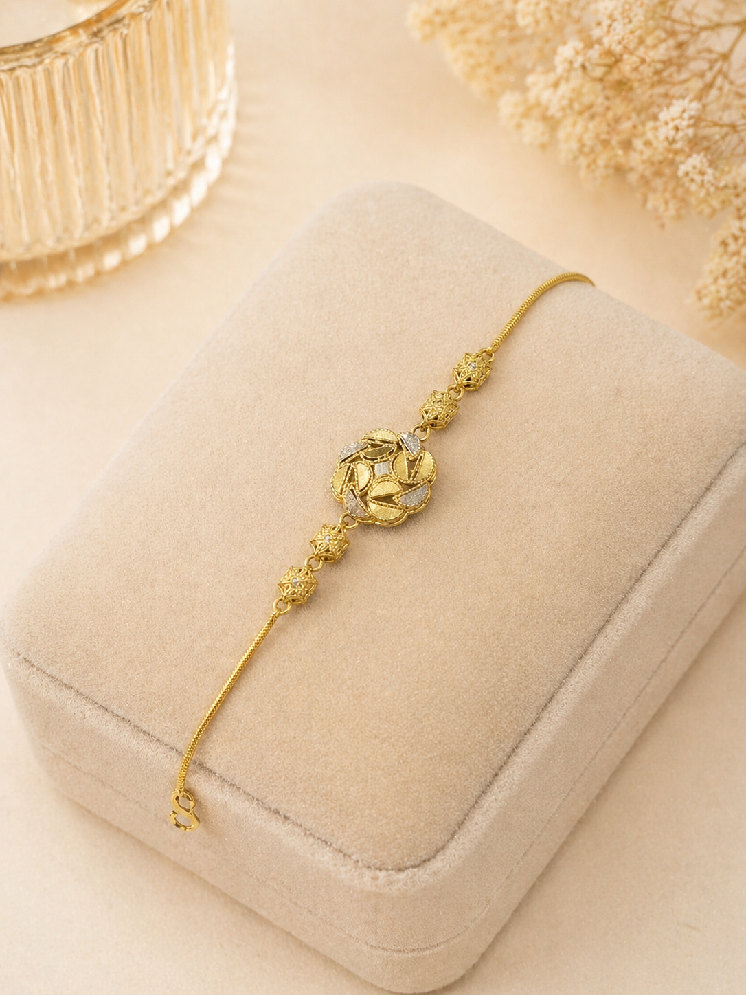 Golden Orbit Bracelet