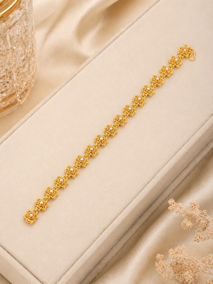 Golden Daisy Bracelet